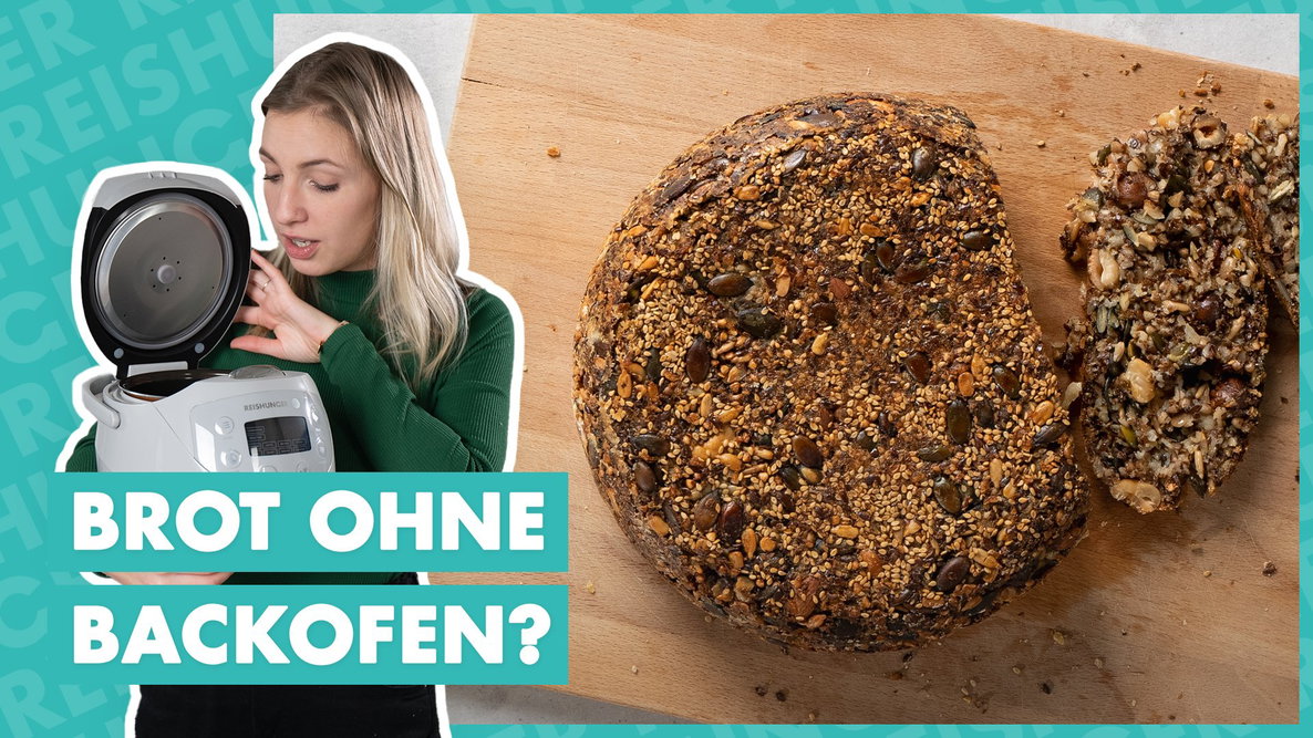 Glutenfreies Brot selber backen // Brot aus dem digitalen Reiskocher